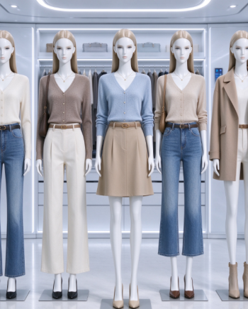 AI Virtual Model Batch Generation Service for Clothing Collections – Custom Visuals of Complete Outfits