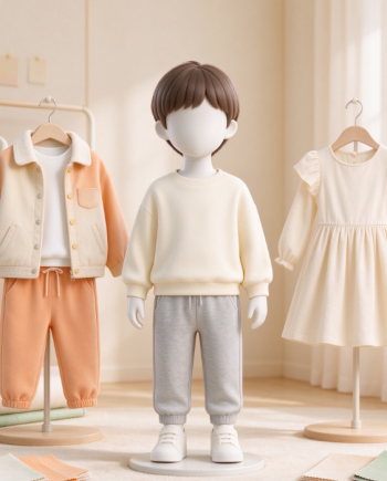 AI Virtual Model Visualization for Children's Clothing – AI Virtual Try-On Service