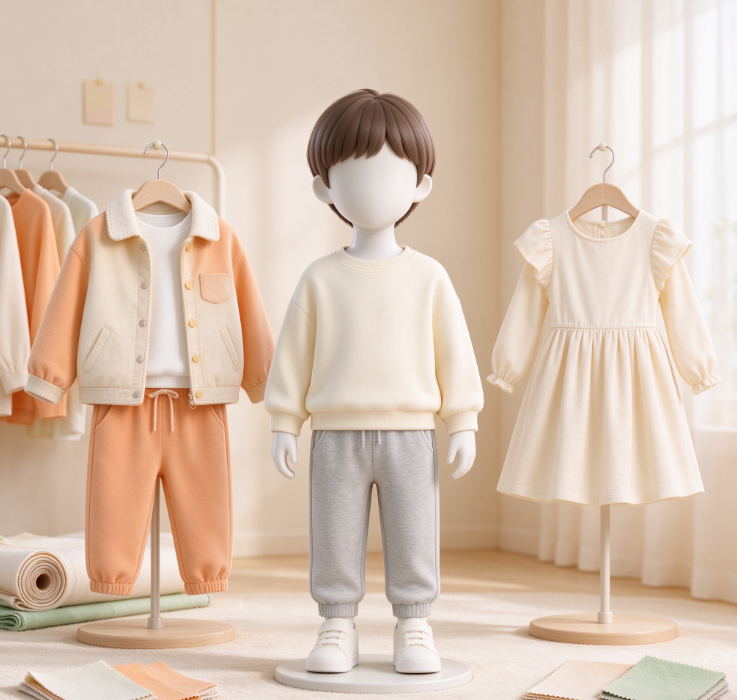 AI Virtual Model Visualization for Children's Clothing – AI Virtual Try-On Service